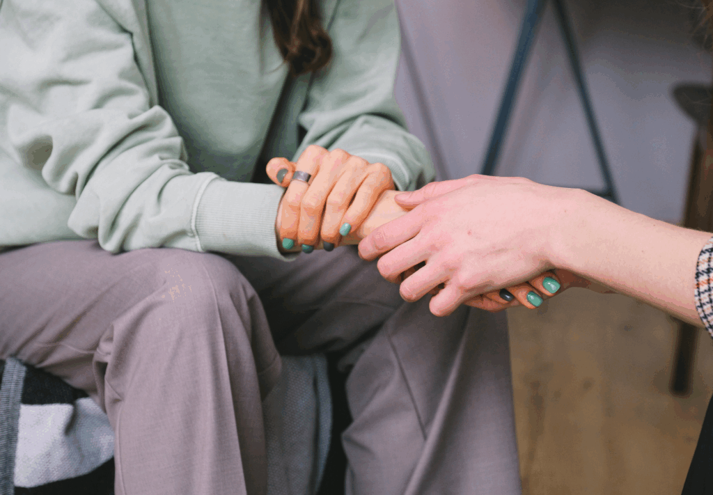 hands that holding together